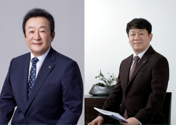 김인 새마을금고중앙회장, 김윤식 신협중앙회장. 사진=새마을금고중앙회, 신협중앙회