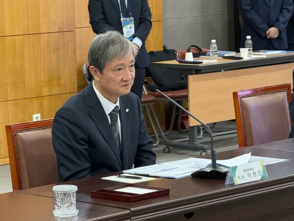 이찬진 금융감독원장. 사진=박지혜 기자