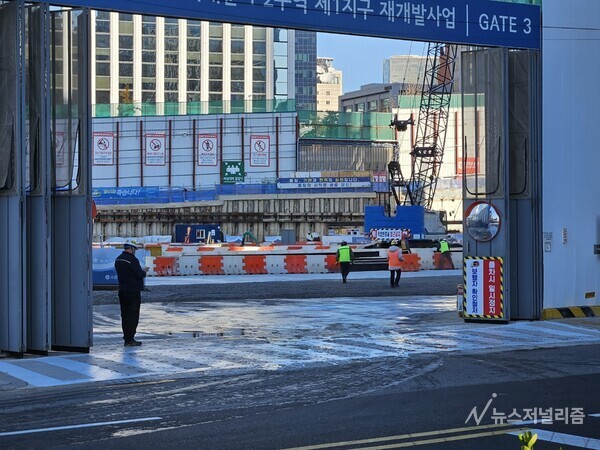 삼성금융복합타운 건설 현장, 사진=홍인택 기자
