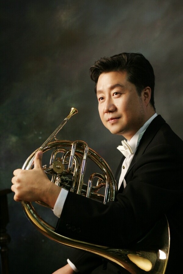 부산시립교향악단의 호른 부수석 백상흥. 사진=부산문화회관
