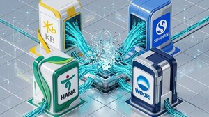 [금융 AI 전쟁①] 망분리 완화 틈새 열리자 4대 지주 '데이터 영토' 쟁탈전